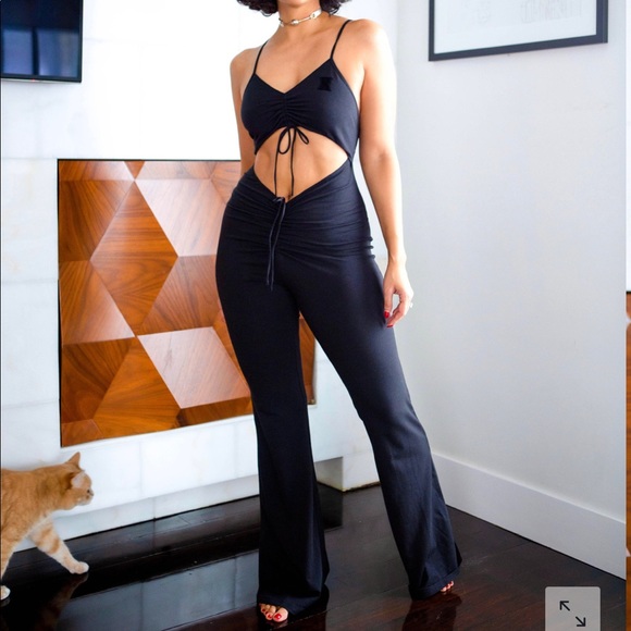 Savage X Fenty Pants - Drawstring Jumpsuit with Keyhole